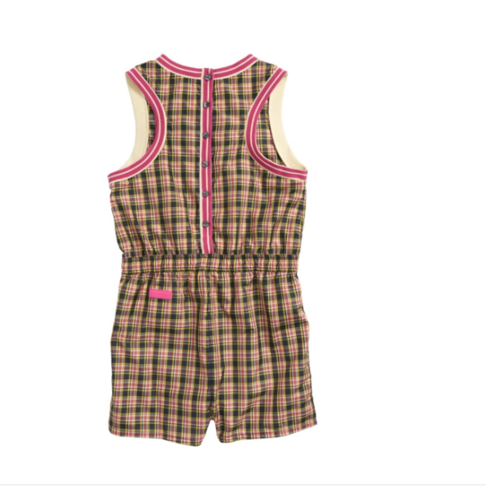 NWOT Burberry Pollie Plaid Romper - 12mo - Picture 2 of 7